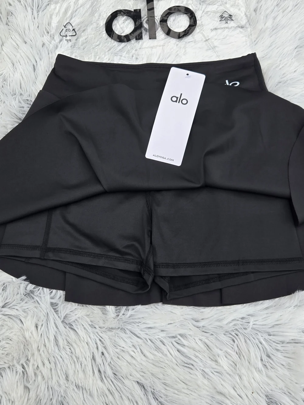 ALO Yoga Tennis Skirt Black